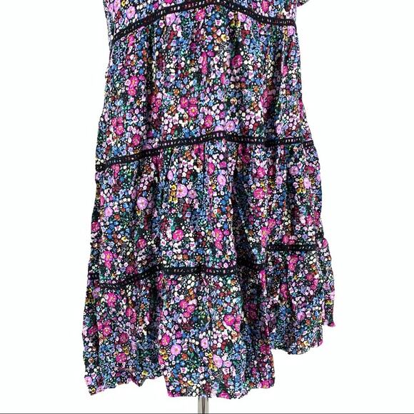 Wild Fable Ebony Floral Short Dress Size Small NWT - Picture 5 of 8